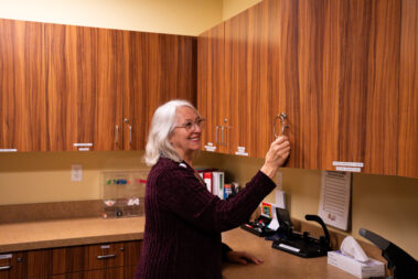 woman in kitchen